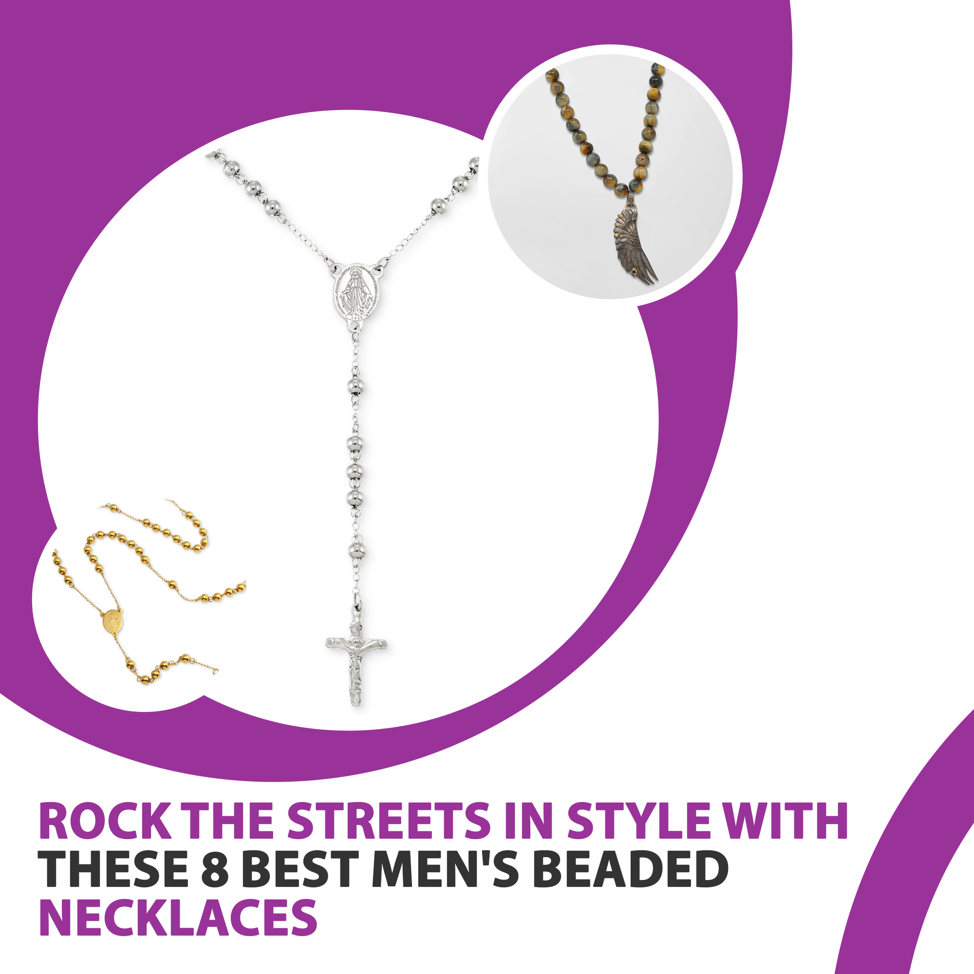 Rock the Streets in Style with These 8 Best Men’s Beaded Necklaces