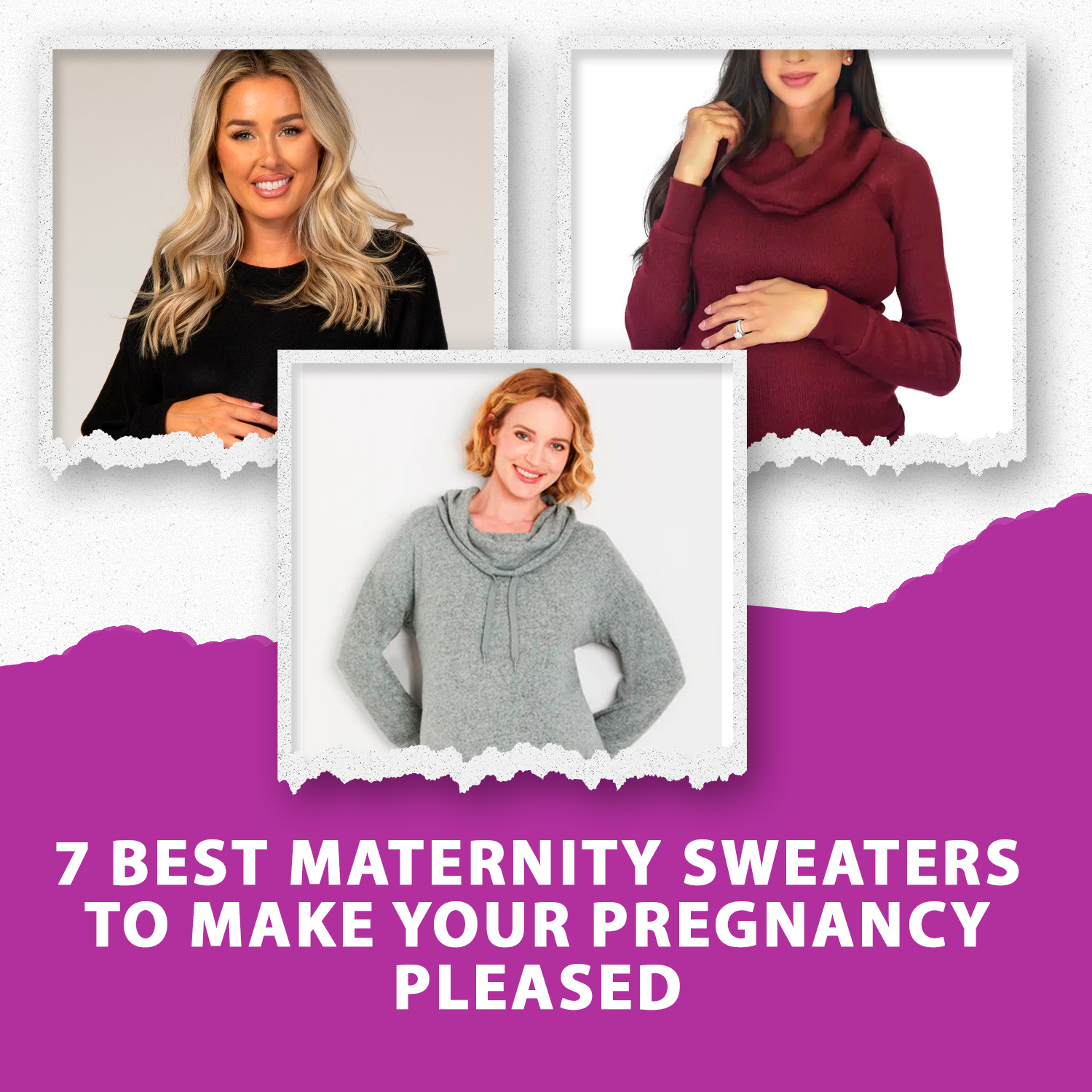 7 Best Maternity Sweaters To Make Your Pregnancy Pleased