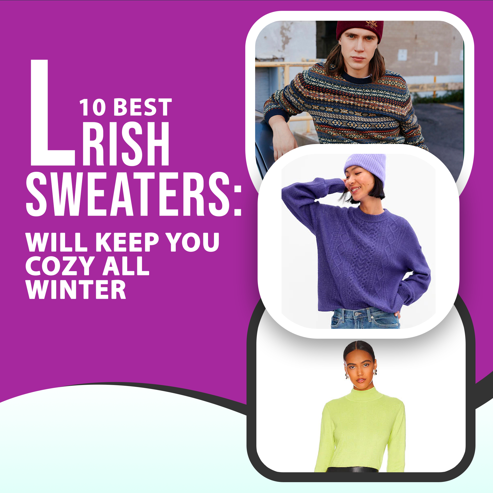 10 Best Irish Sweaters: Will Keep You Cozy All Winter