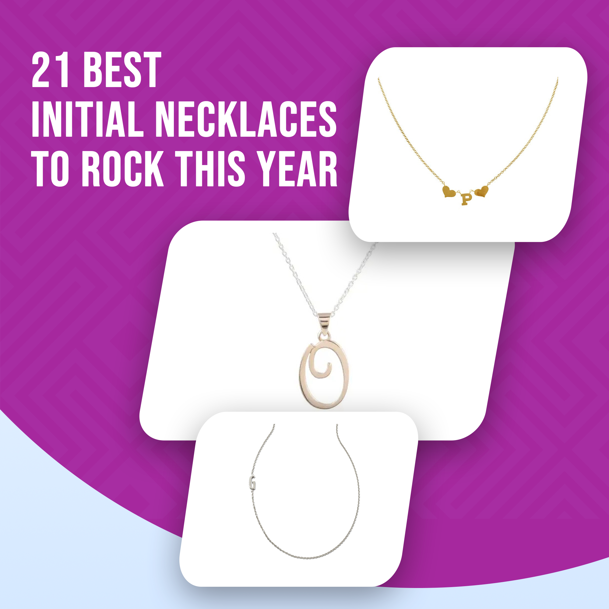 21 Best Initial Necklaces To Rock This Year