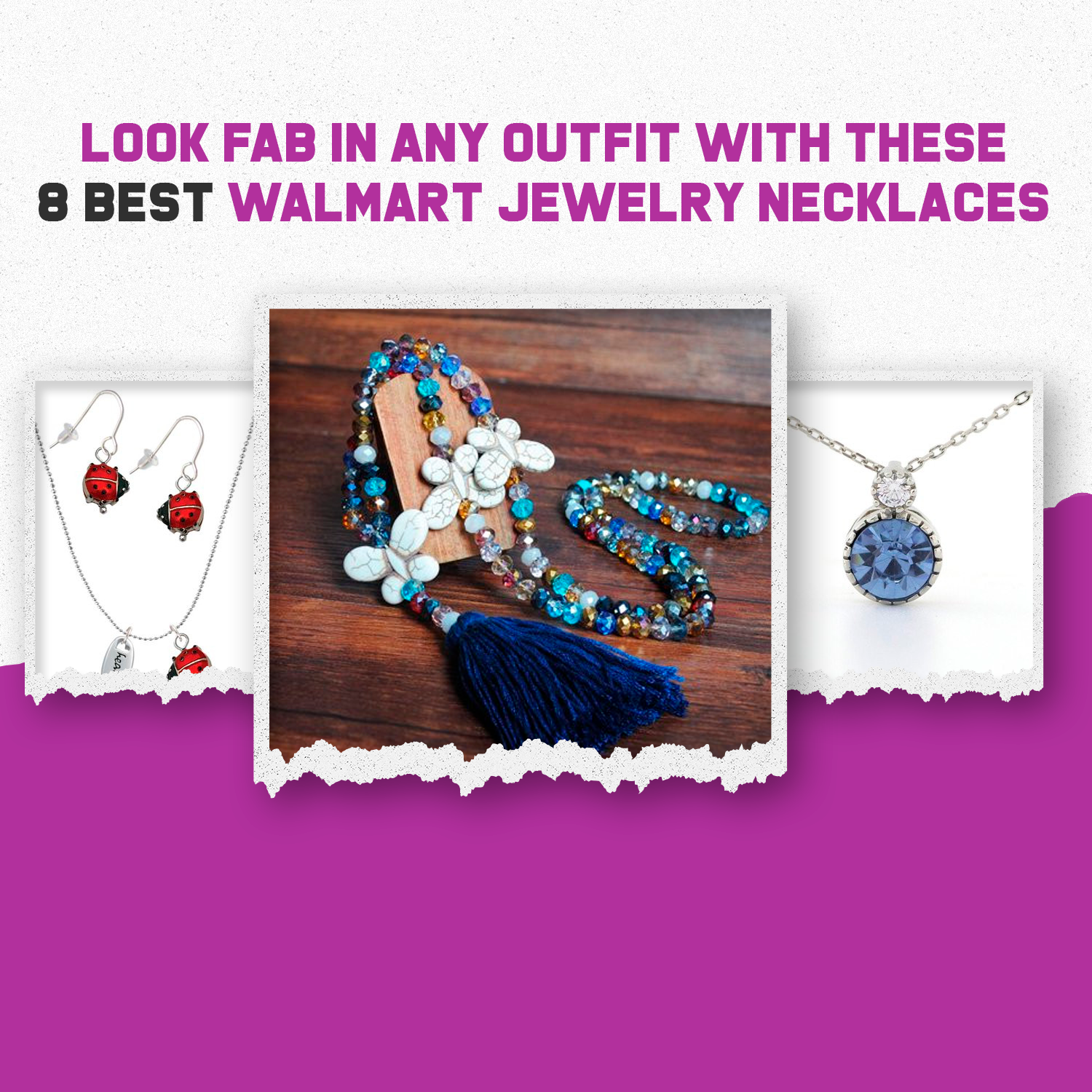 Look Fab in Any Outfit With These 8 Best Walmart Jewelry Necklaces
