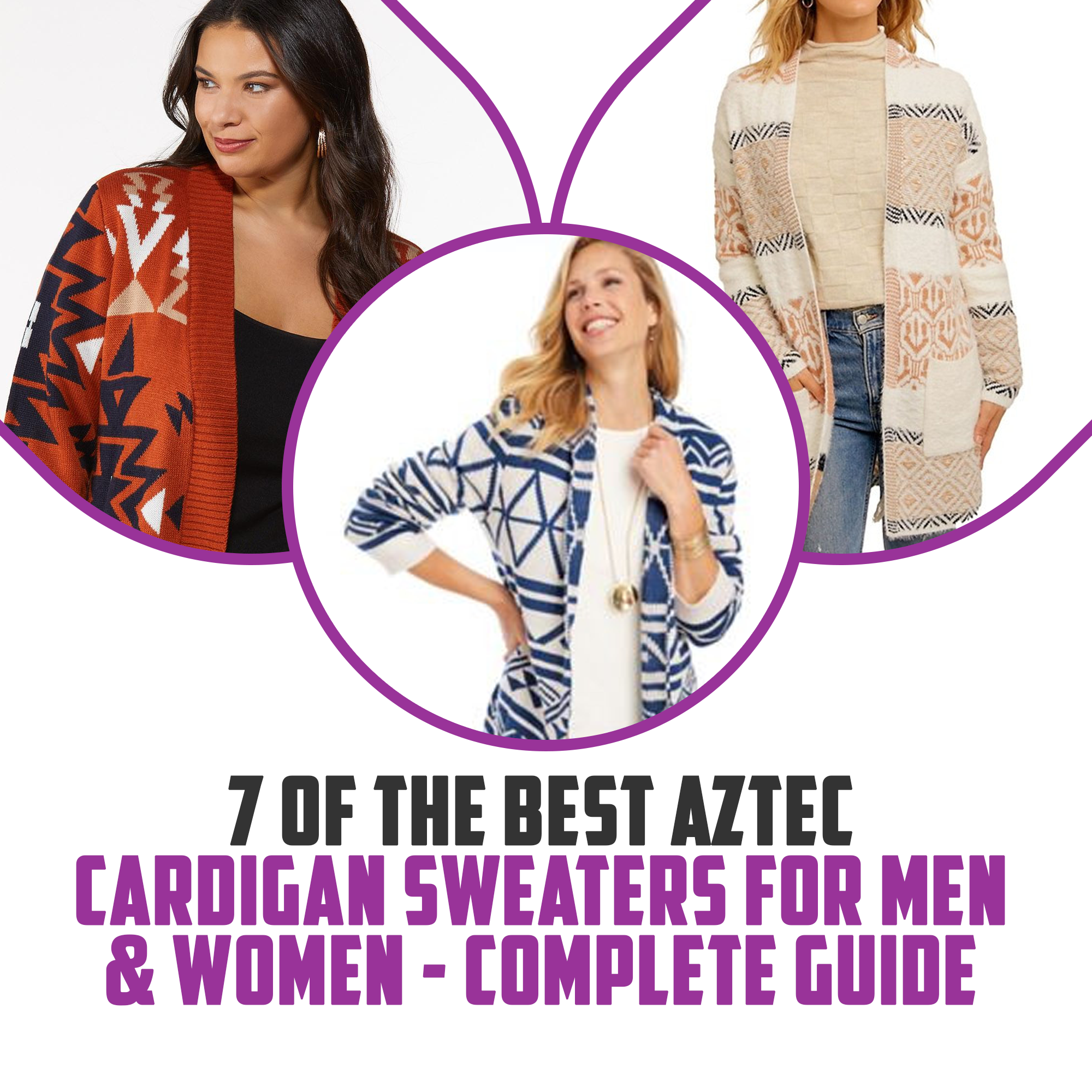 7 Of The Best Aztec Cardigan Sweaters For Men & Women – Complete Guide