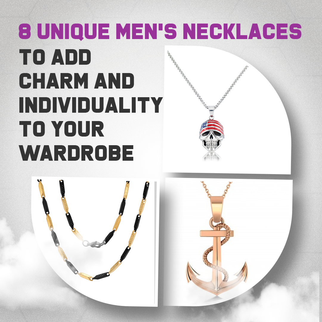 8 Unique Men’s Necklaces to Add Charm and Individuality to Your Wardrobe