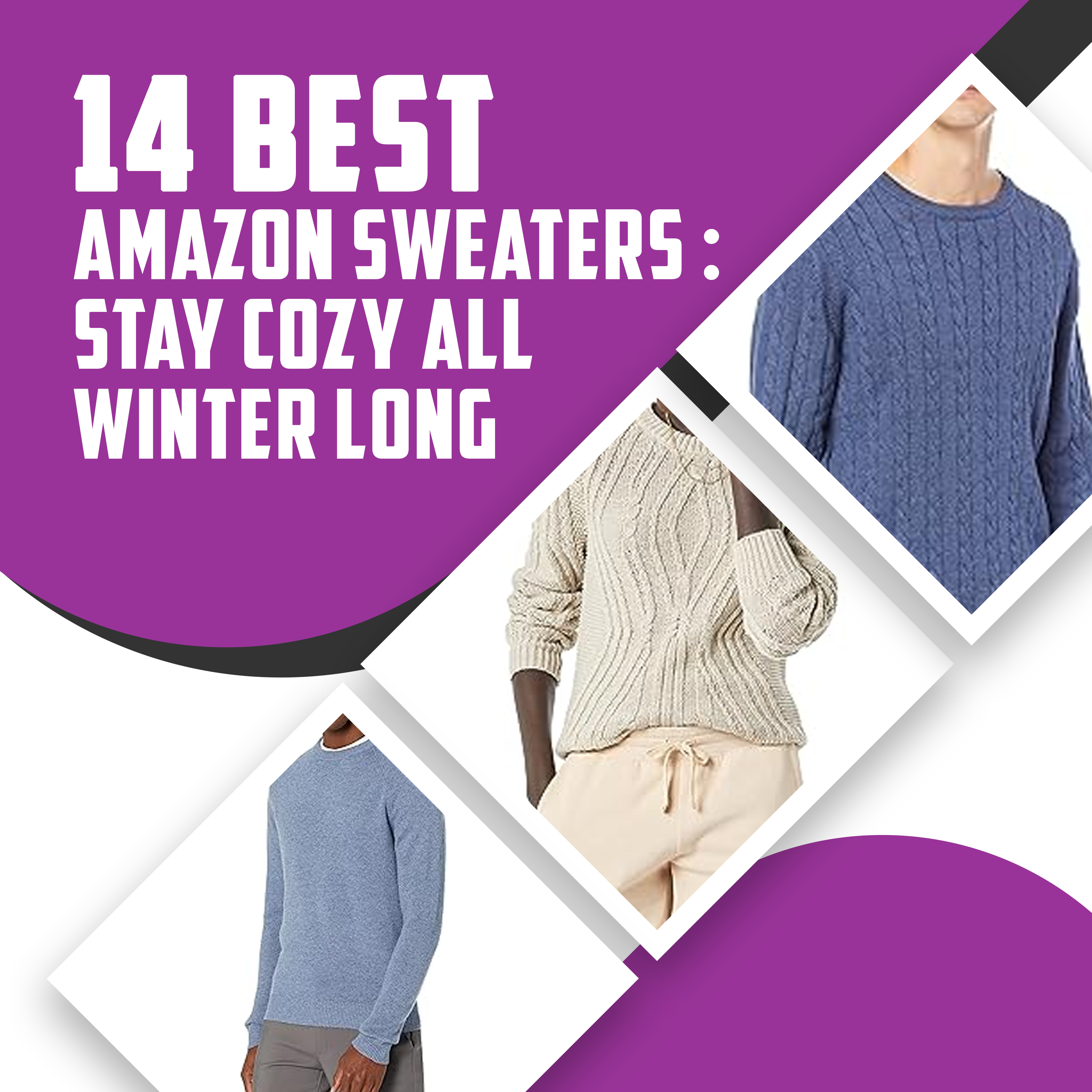 14 Best Amazon Sweaters : Stay Cozy All Winter Long