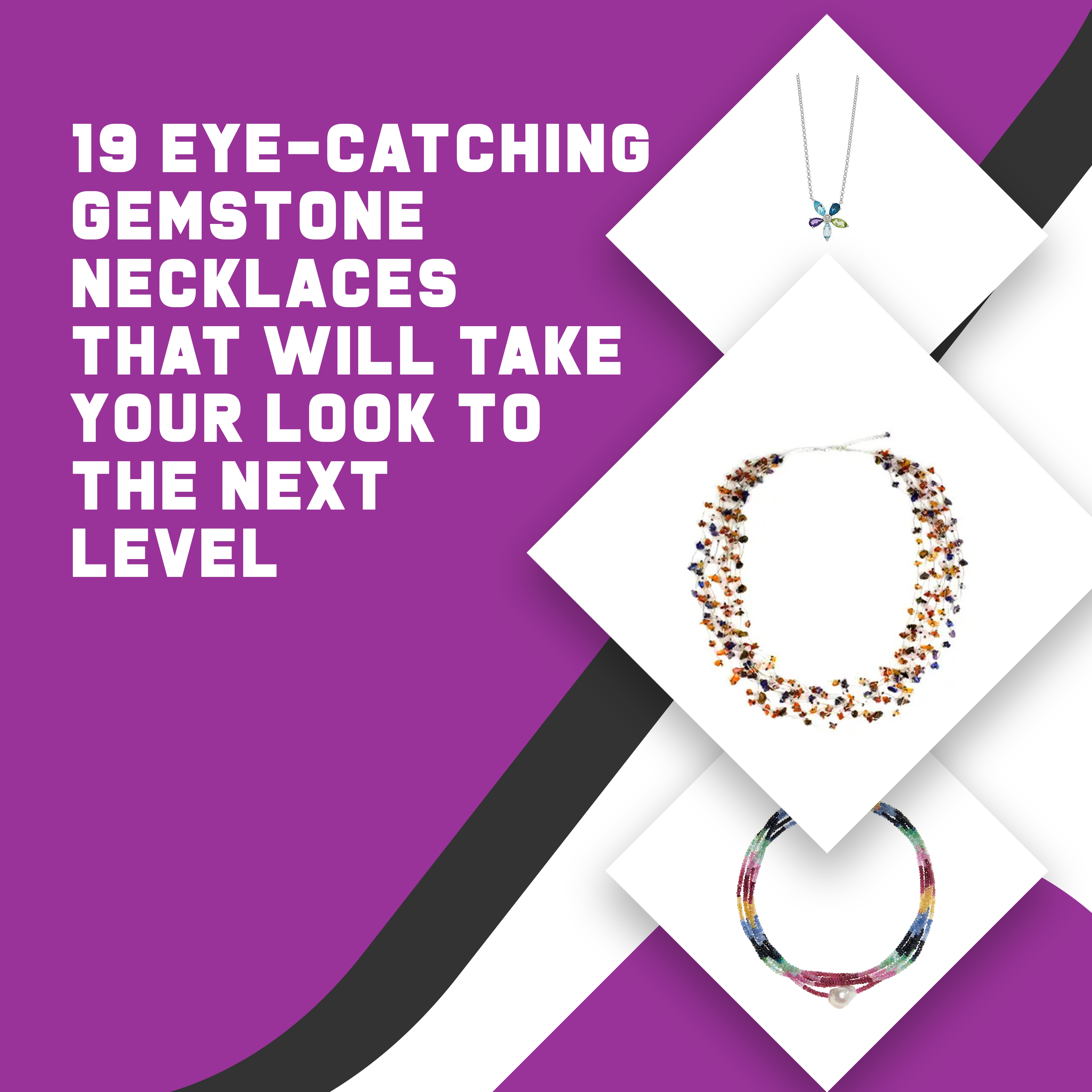 19 Eye-Catching Gemstone Necklaces That Will Take Your Look to the Next Level