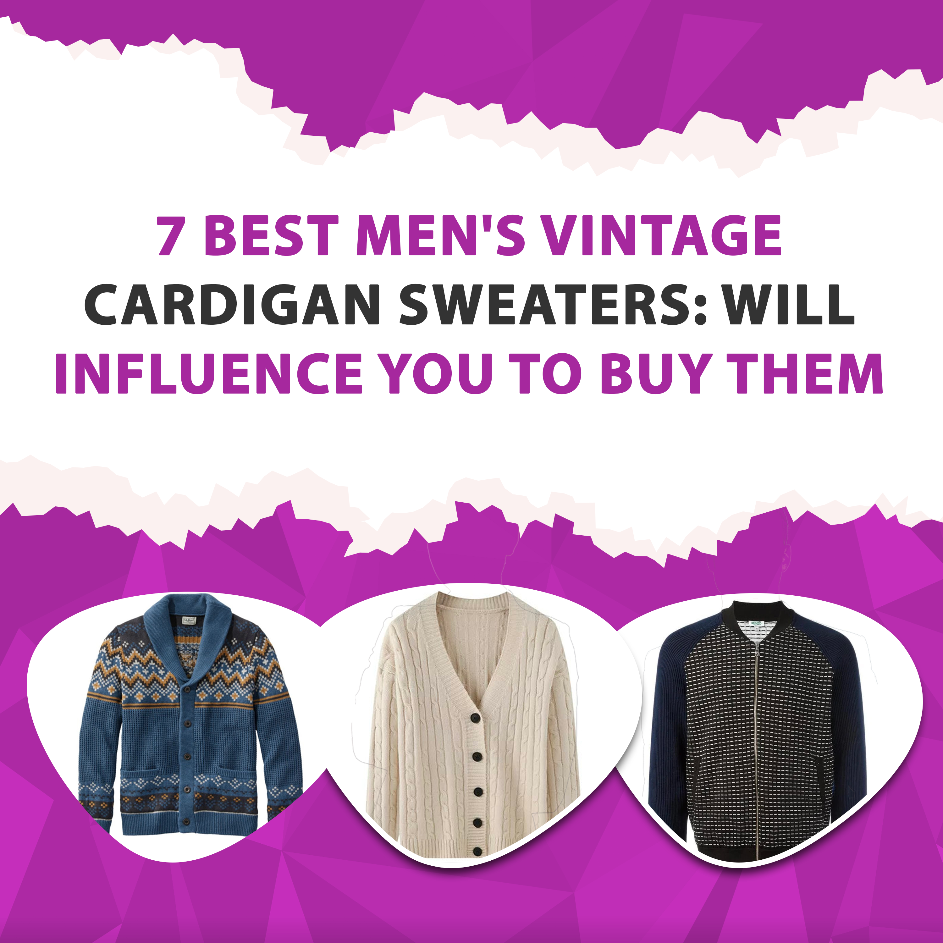 7 Best Men’s Vintage Cardigan Sweaters: Will Influence You To Buy Them
